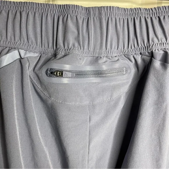 Gymshark Pro Perform Elite Reflective Track Pant Bottoms Steel Blue Size Medium - Picture 7 of 8